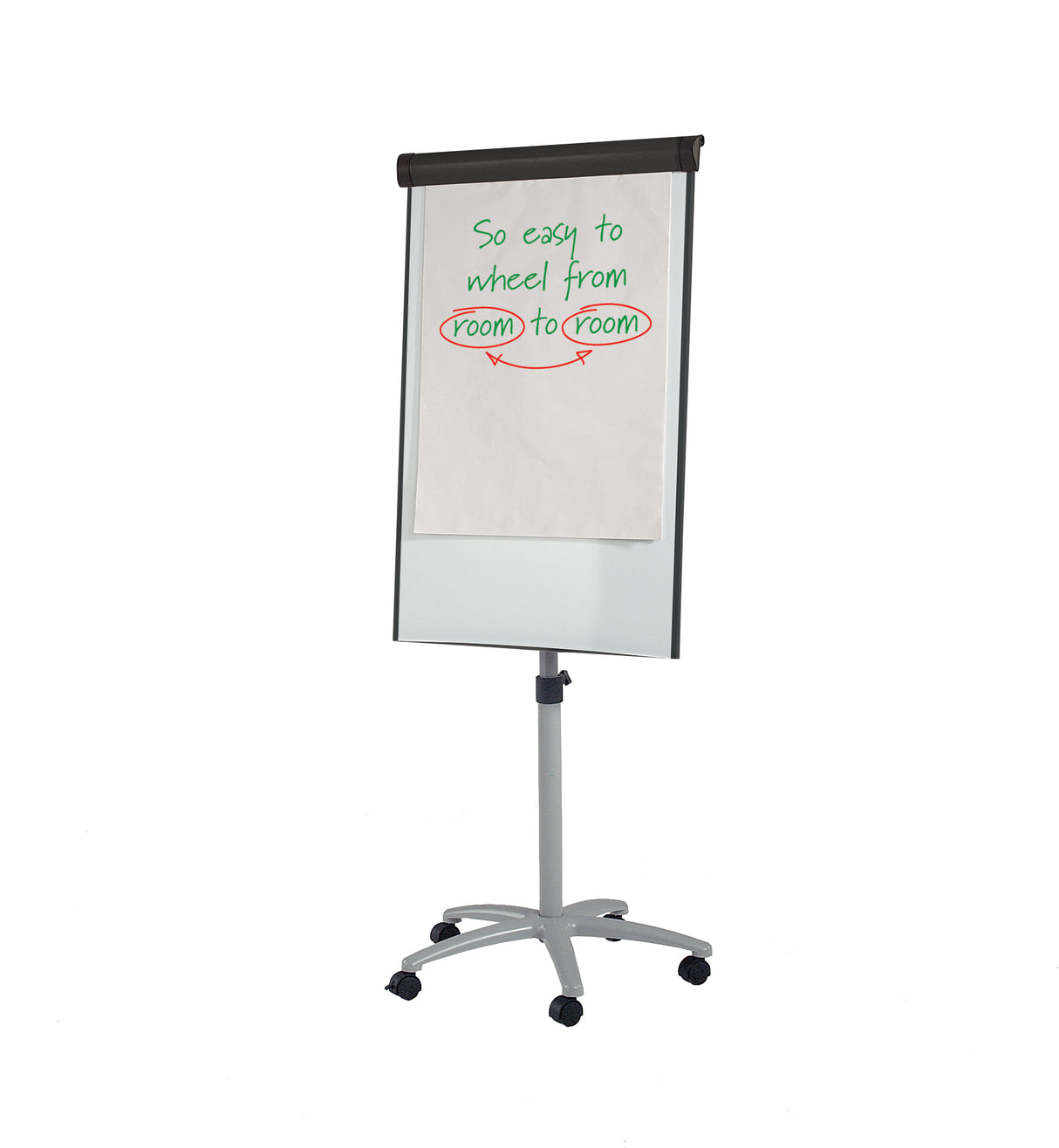 Buzzard Mobile Flipchart Easel