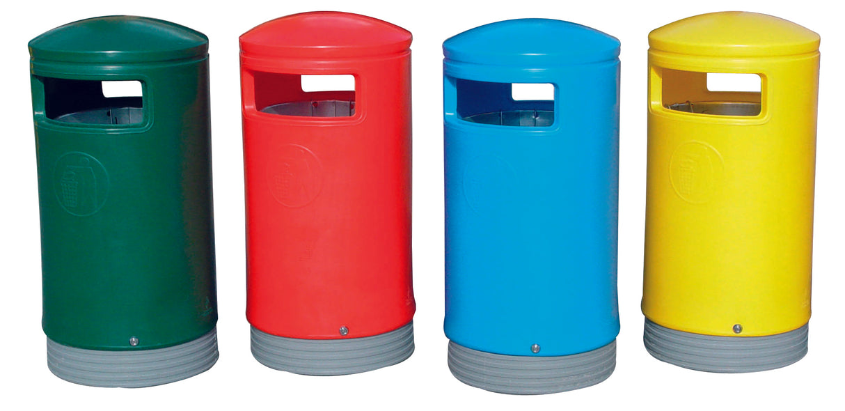 Outdoor Hooded Top Litter Bins