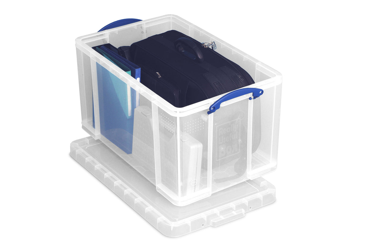 Clear Plastic Storage Box- 84 Litres