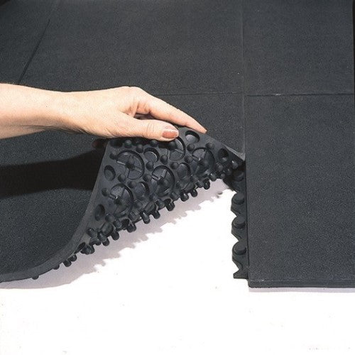 Anti Fatigue Matting made up in Tiles - Solid Fatigue Step