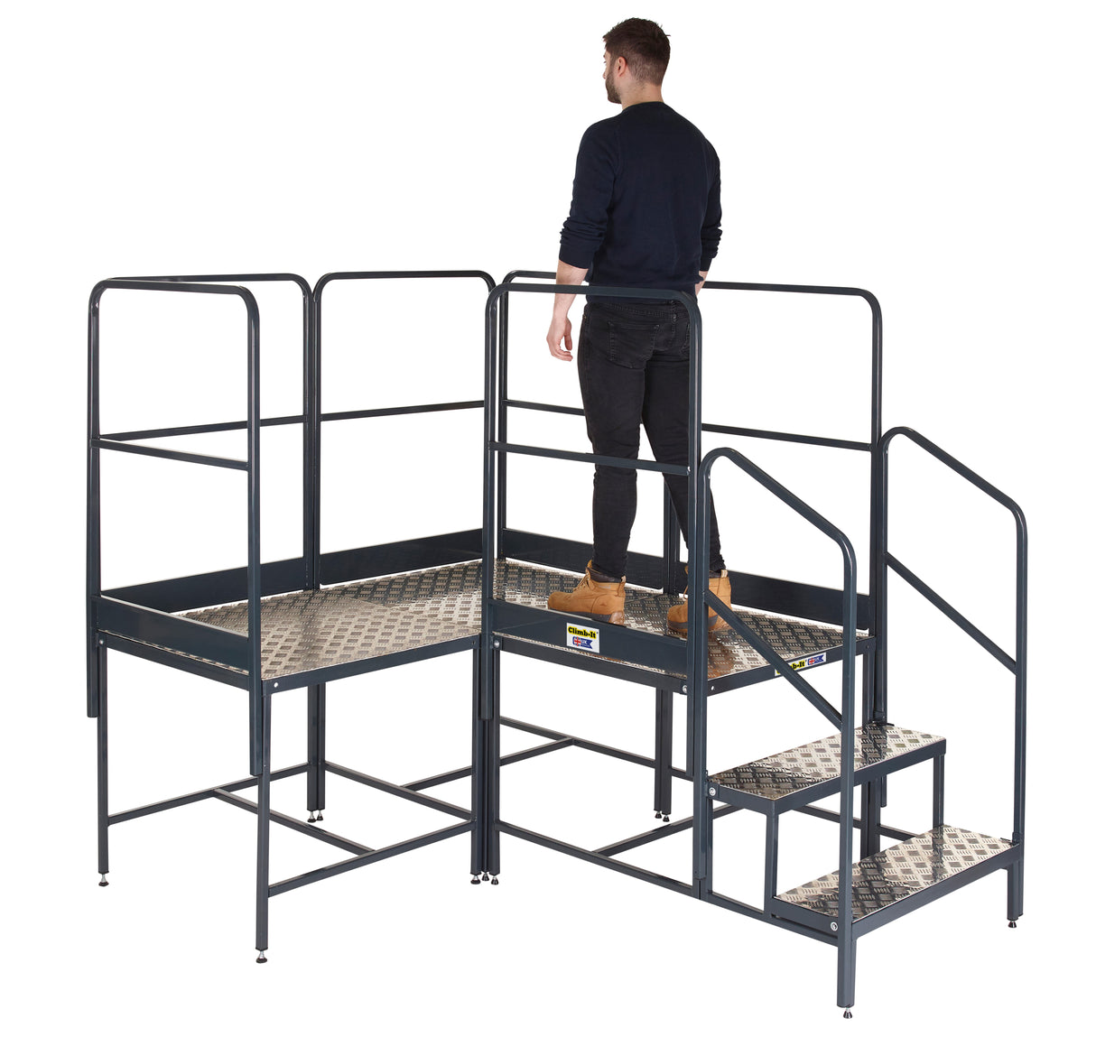 Three Platforms (2x1) Corner