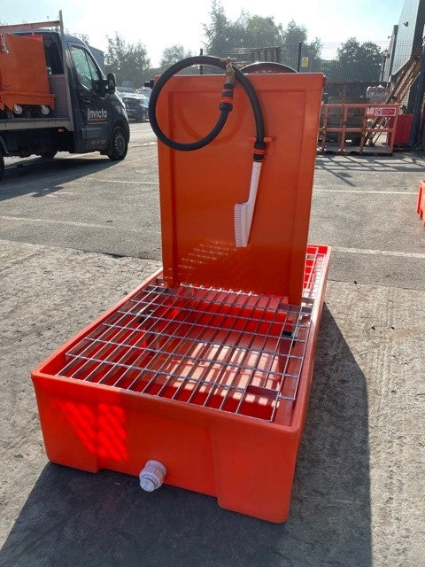 Boot Washing Station Back to Back