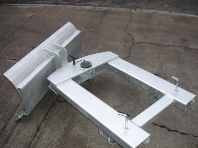 Adjustable Galvanised Forklift Snow Plough