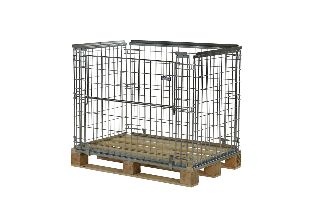 Collapsible Pallet Retention Cages