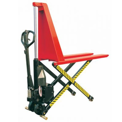 Electric High Lift Pallet Truck 1000 kg Capacity