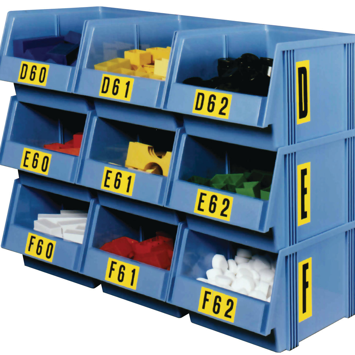 Numbers & Letters - Self-adhesive vinyl label