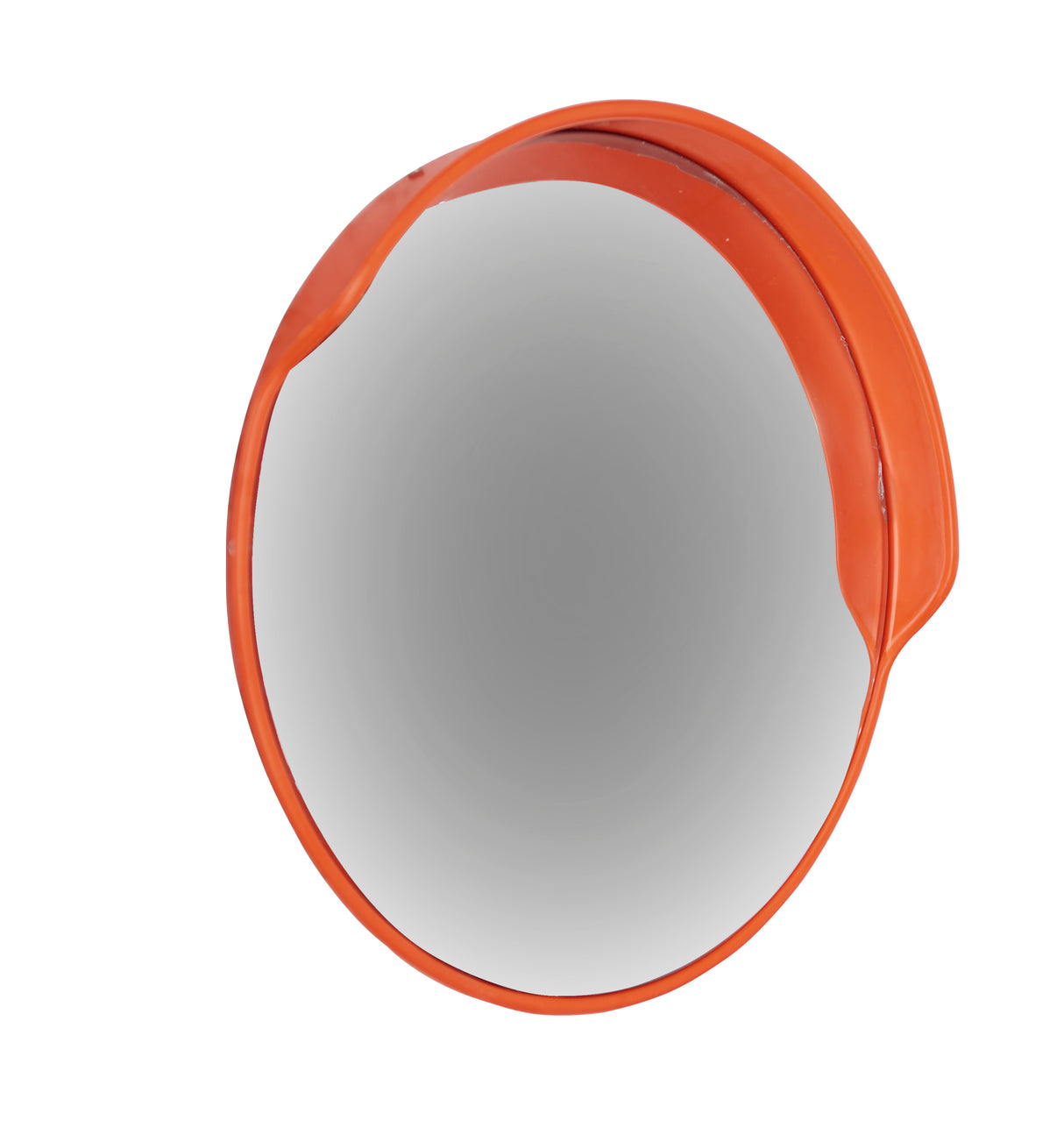 Traffic Mirrors with Hoods