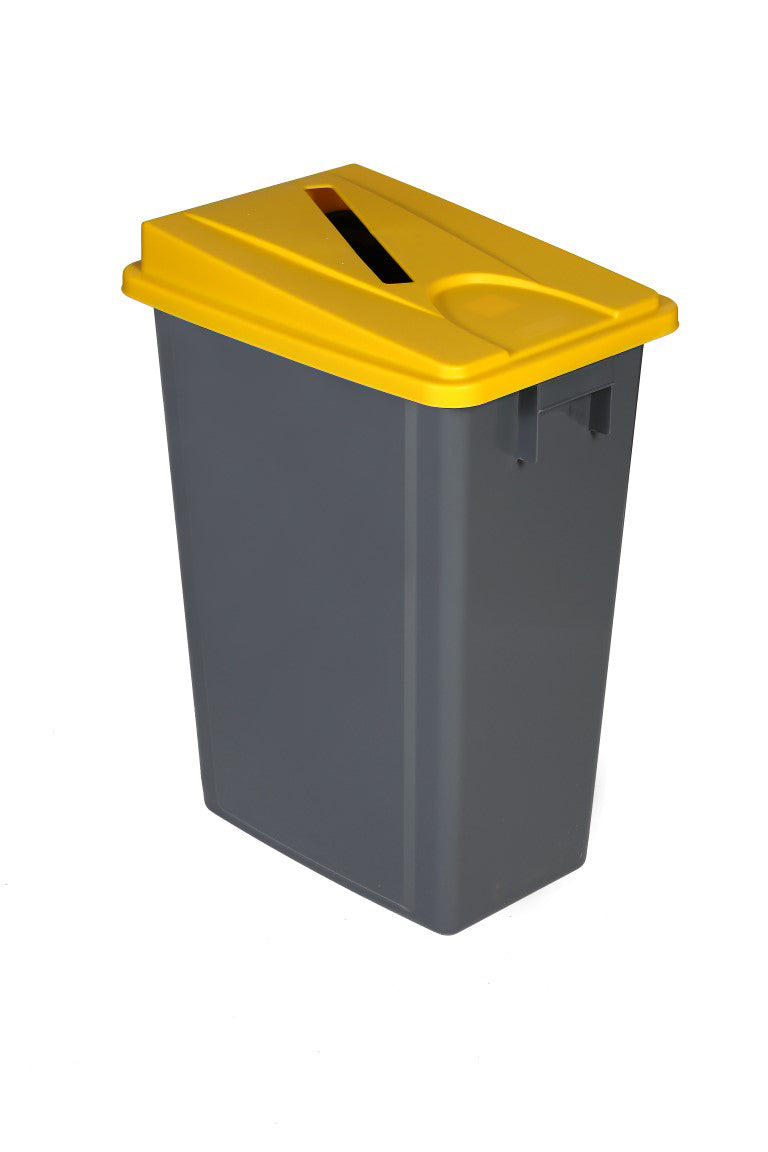 Recycling Waste Bins with Lid Options - 60L Bins