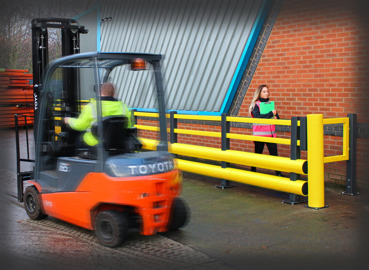 Pedestrian Bumper Barriers