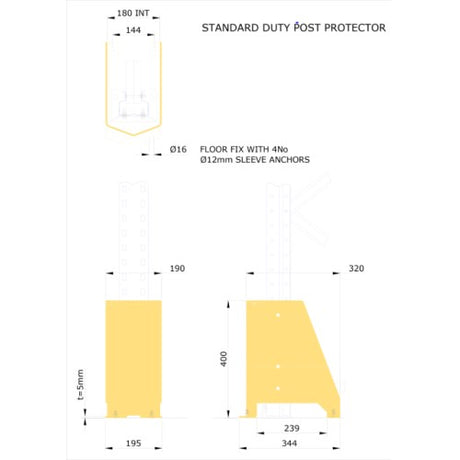 Pallet Racking Post Protector
