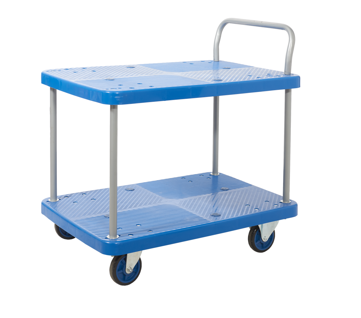 Blue Platform & Shelf Trolleys