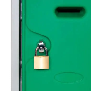 Plastic Lockers - Padlock Fitting