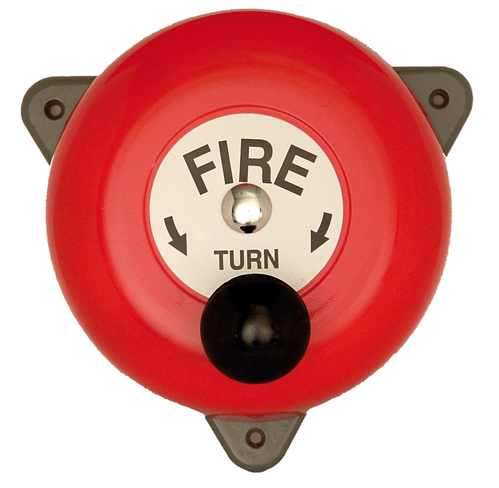 Site Alarm - Diecast Aluminium Hand Bell (65dB at 30M)