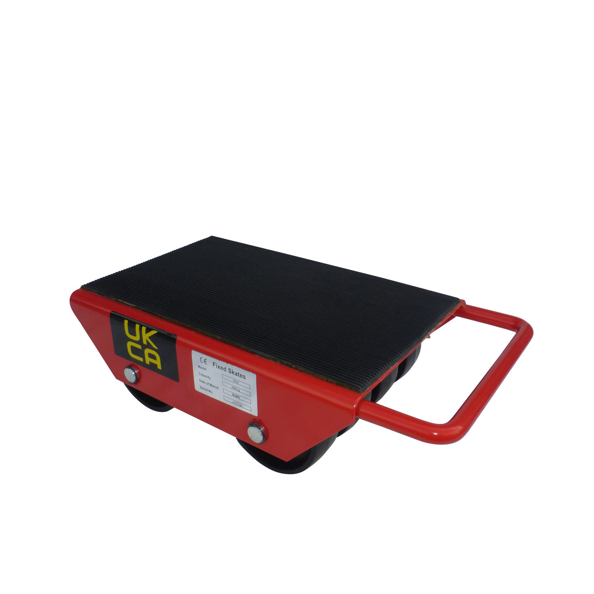 Machine Skate with Fixed or Steerable Wheels