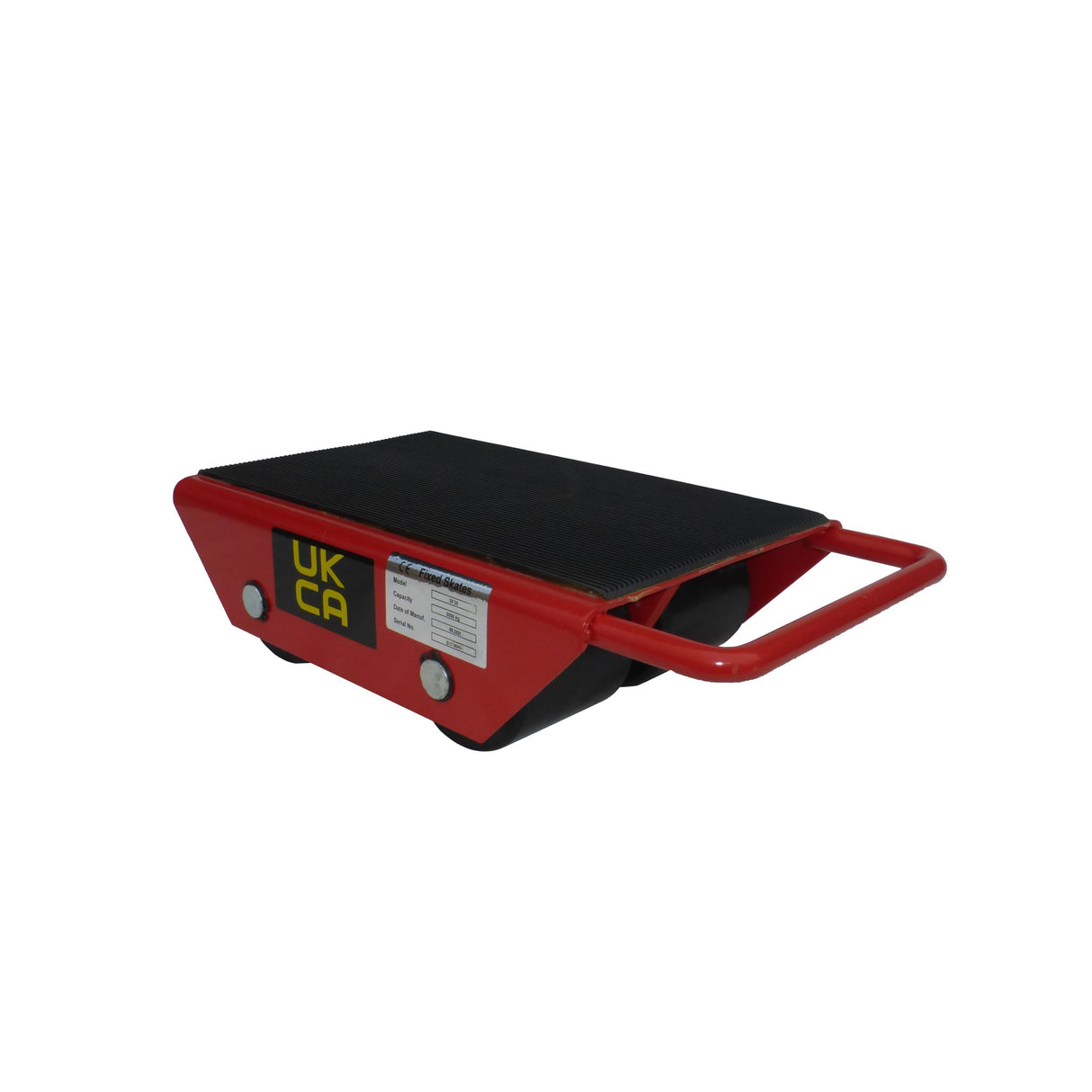 Machine Skate with Fixed or Steerable Wheels