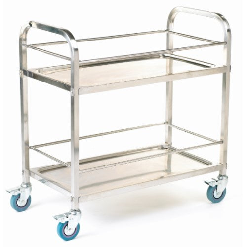 Stainless Steel Shelf Trolley