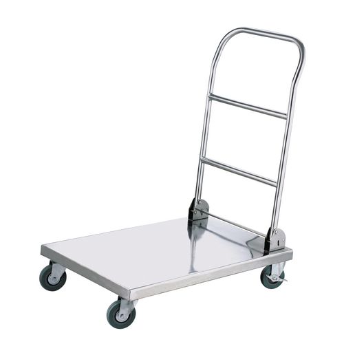 Folding Stainless Steel Trolley