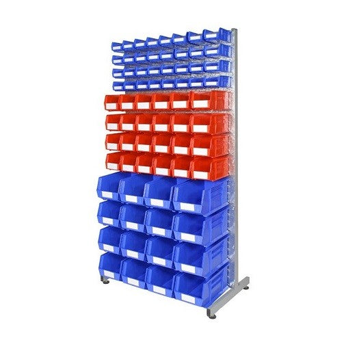 Single Sided or Double Sided Bin Rack