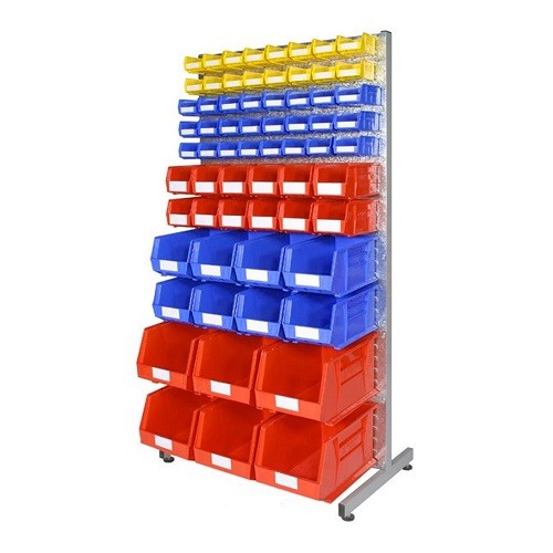 Single Sided or Double Sided Bin Rack