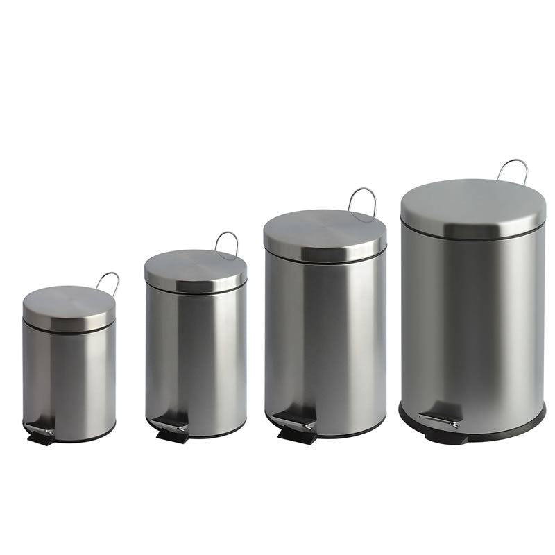 Stainless-steel-pedal-bins