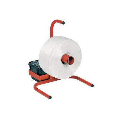 Static Strapping Dispenser with Integrated Plastic Tote