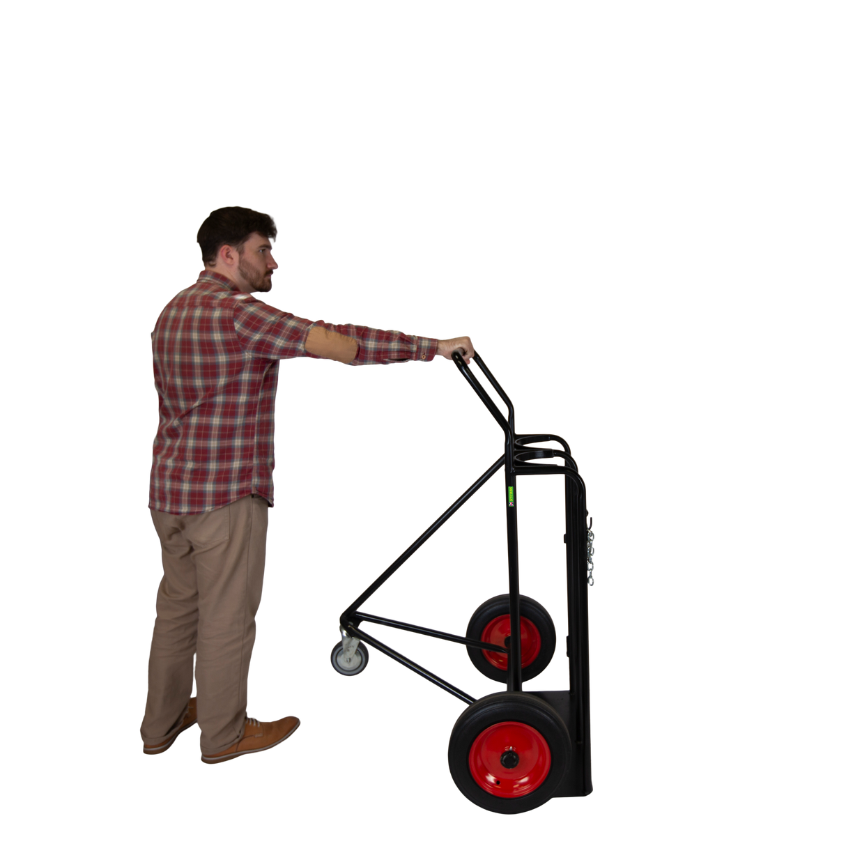 Two Gas Cylinder Trolley