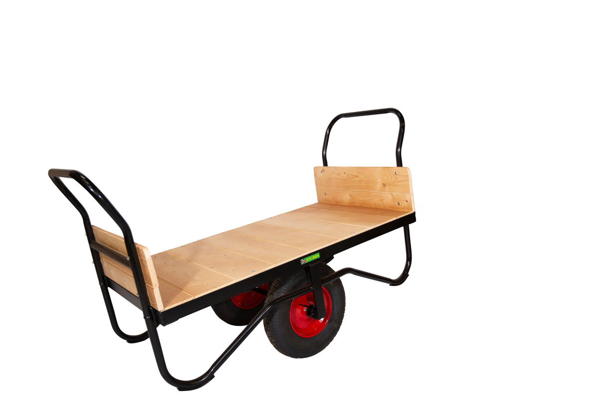 Groundsman Wheelbarrow with Push Bars