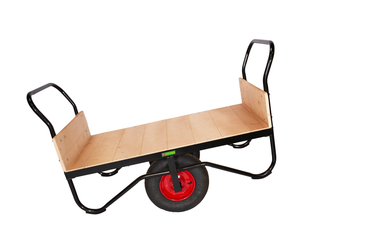 Groundsman Wheelbarrow with Push Bars