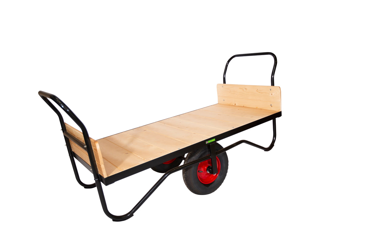 Groundsman Wheelbarrow with Push Bars