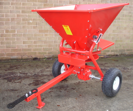 towable salt spreader