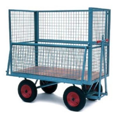 turntable truck hinged sides