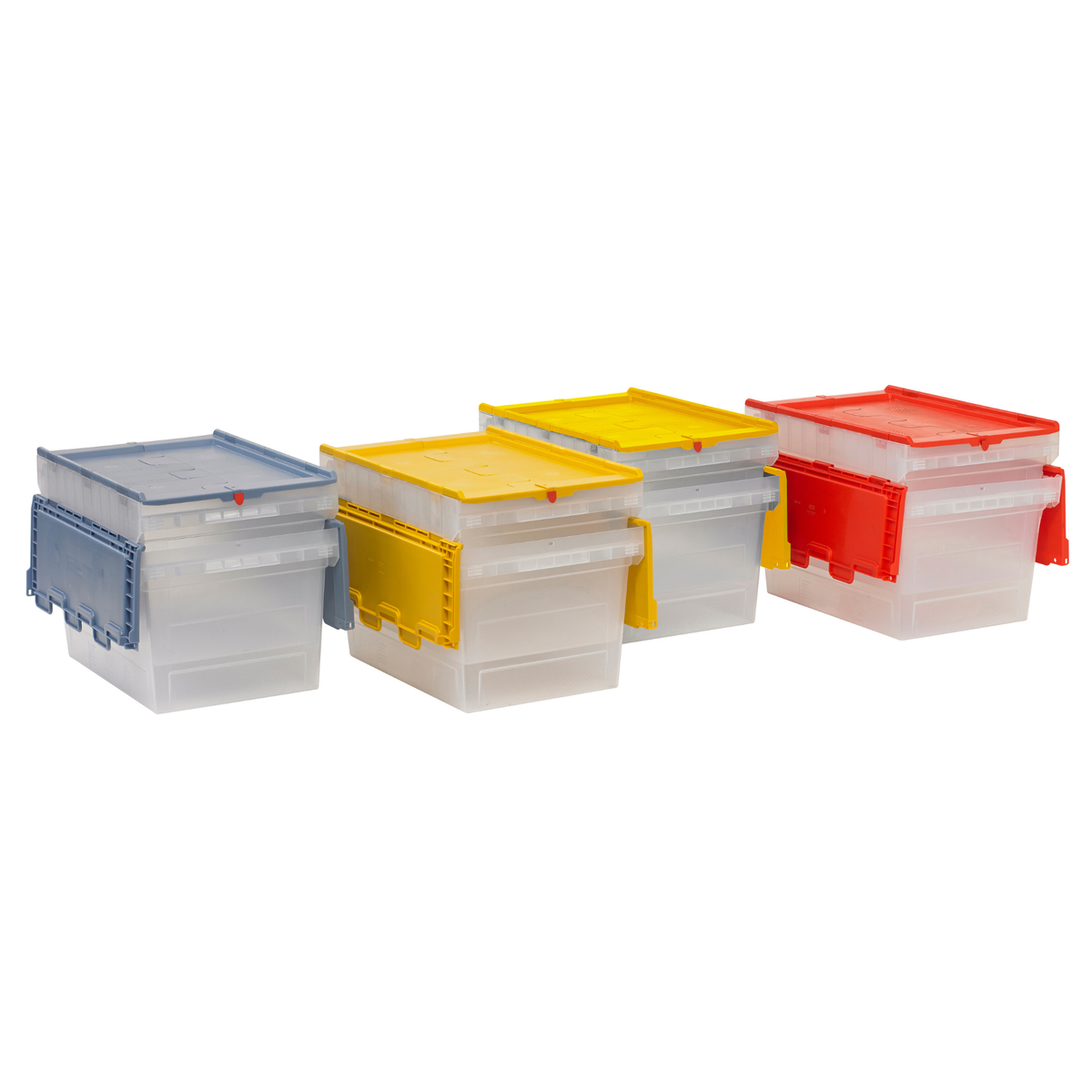 Clear Polypropylene Hinged Lid Container