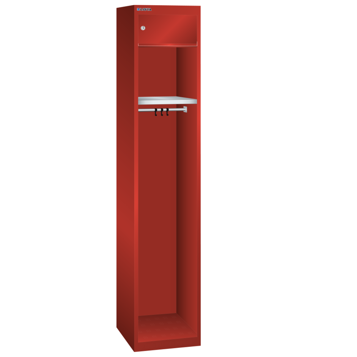 Heavy Duty Workwear Cabinet with Lockable Compartments and Helmet Compartments