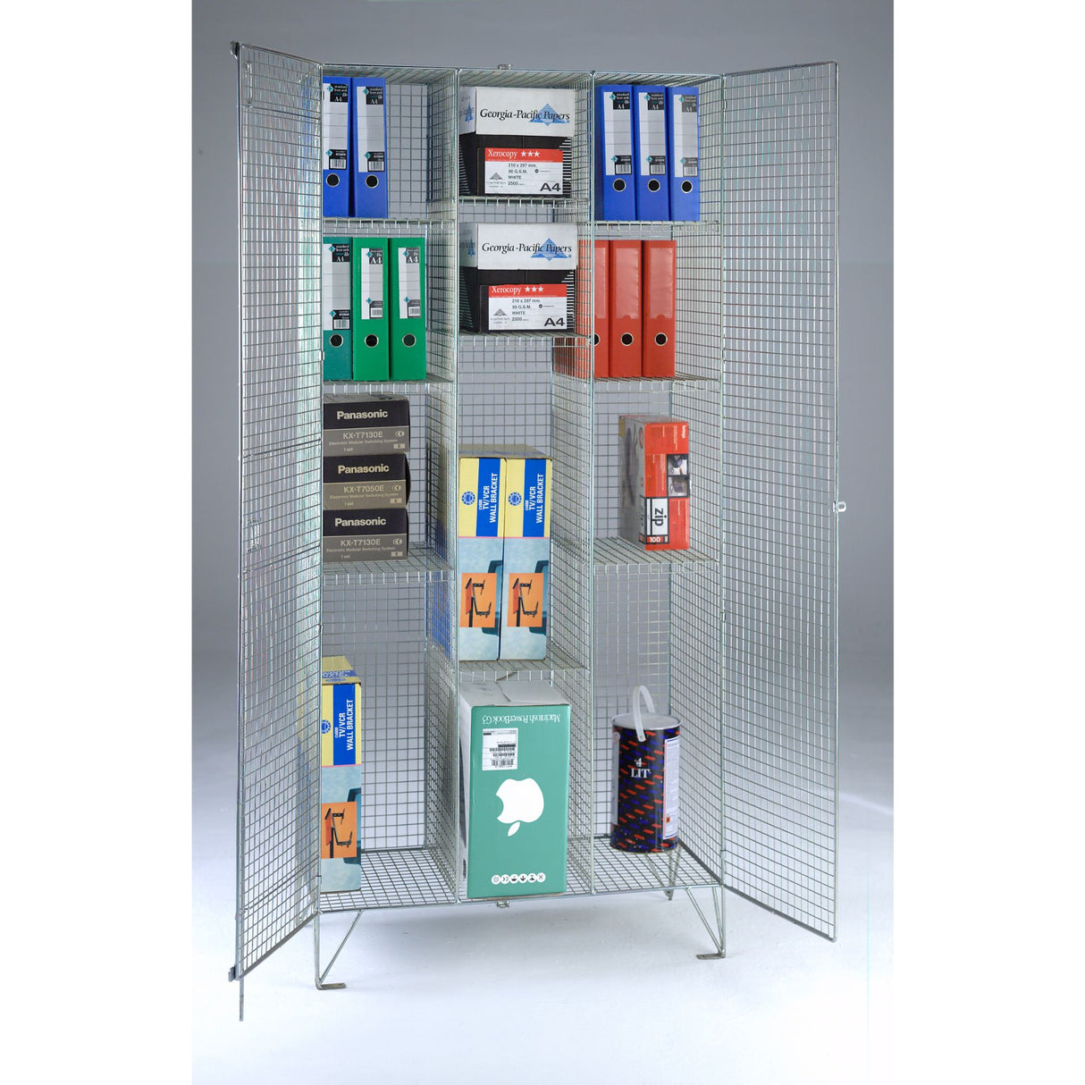 Wire Mesh Compartment Cupboards
