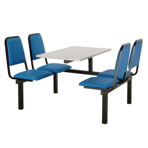 Canteen Tables with Upholstered Seats