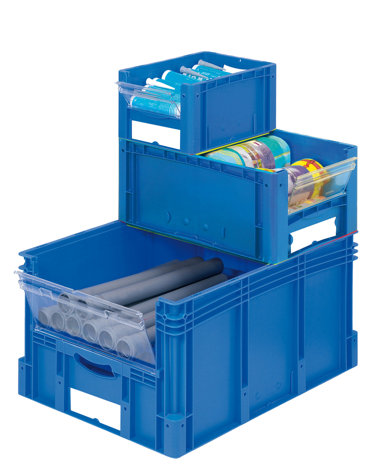 View & Pick Stacking Containers