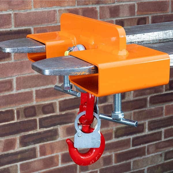 adjustable forklift hook