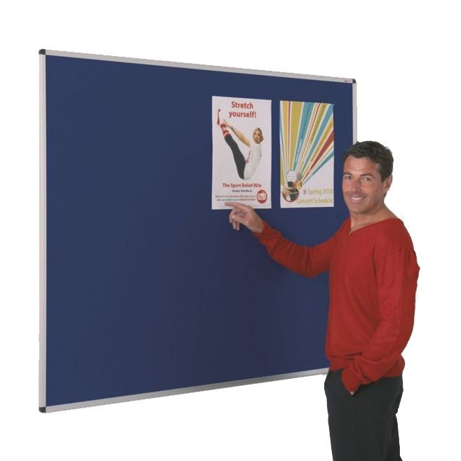 Aluminium Framed Felt Noticeboard