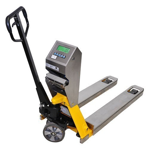 Atex weighing pallet truck