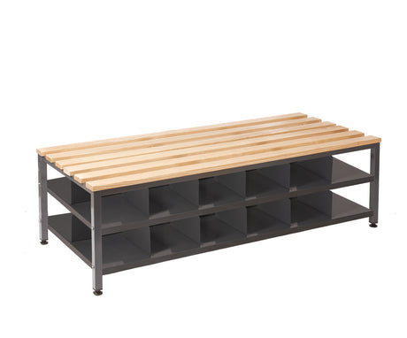 Bench Seating with Shoe Storage 1