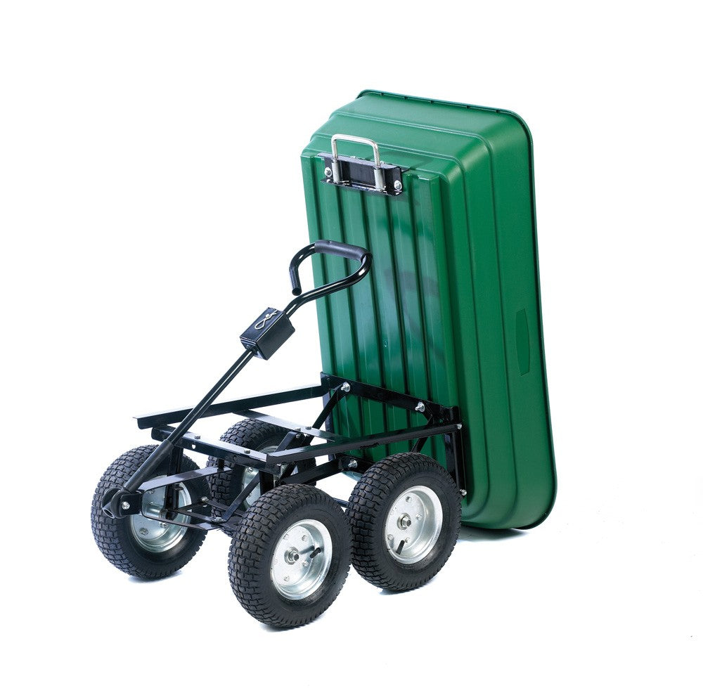 Budget Hand Platform Truck with Tipping Action - Open