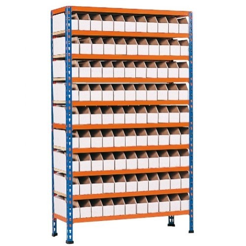 Cardboard Bin Storage Bay 90 Bins