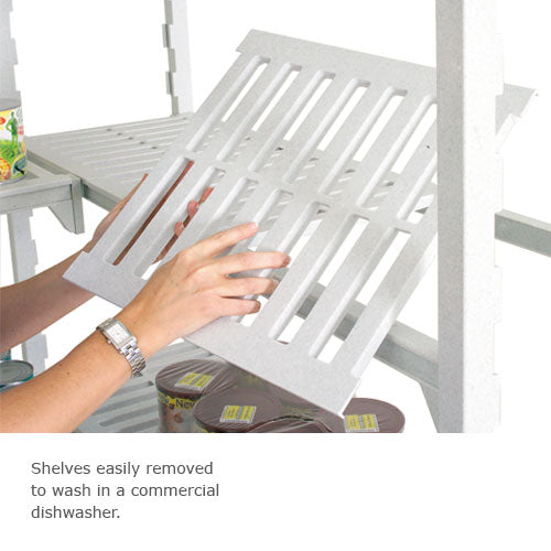 Catering Shelving 600-1700mm Wide removable shelves