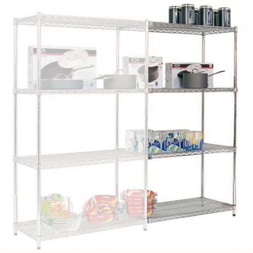 Chrome Wire Shelving 915-1220mm Wide Add On Bay