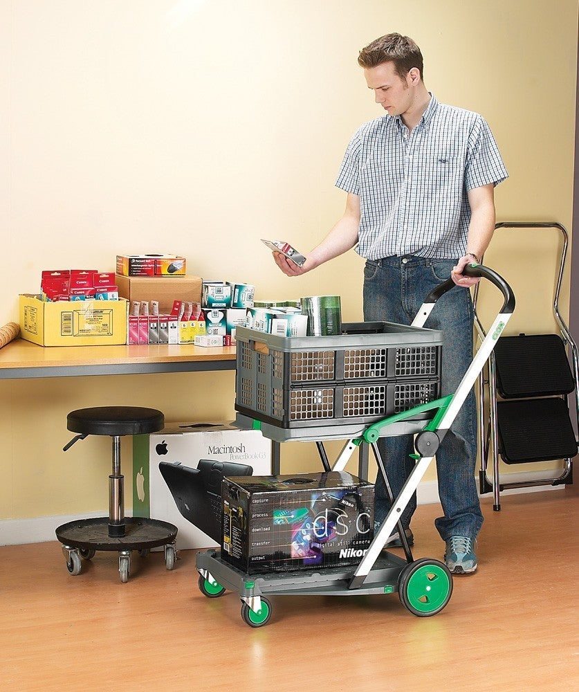 Clever Folding Trolley - In Use