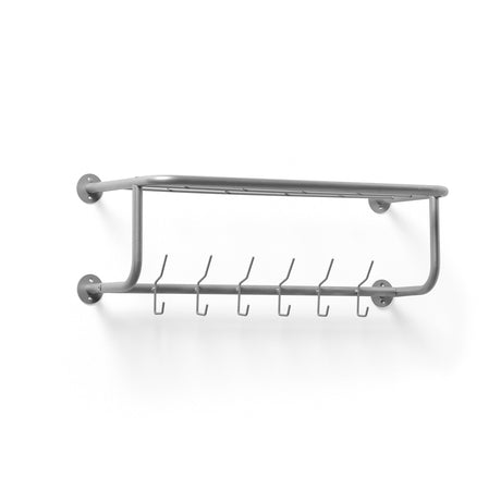 coat rack and hat shelf