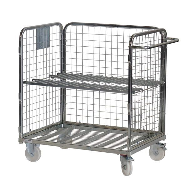 compact merchandising trolley