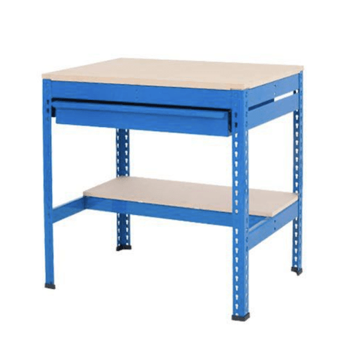 compact workbench with drawer