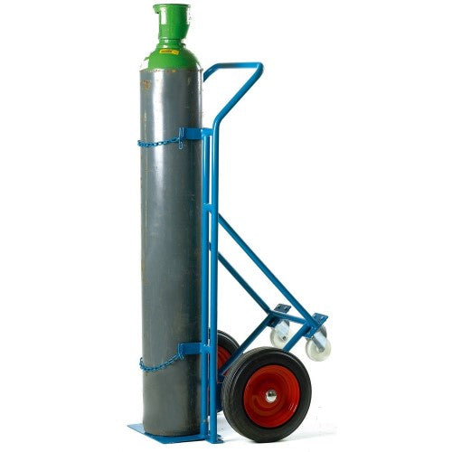 Cylinder Trolley with Lifting Toe Plate