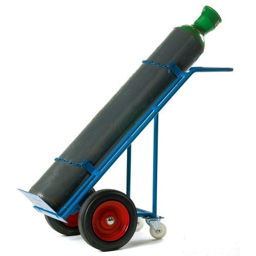 Cylinder Trolley with Lifting Toe Plate